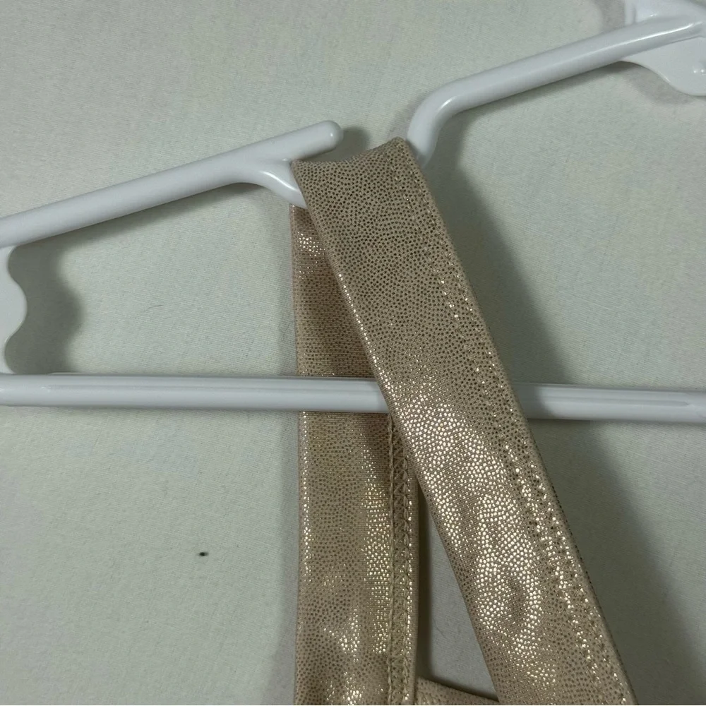 Justice Pink and Gold Jumpsuit Girls Size S